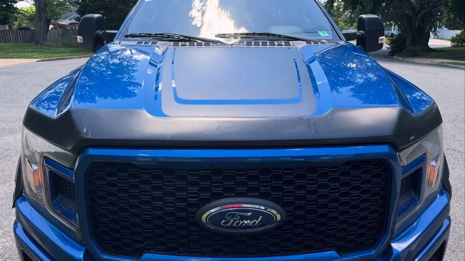 Completed Ford F-150 windshield replacement by VA Auto Glass
